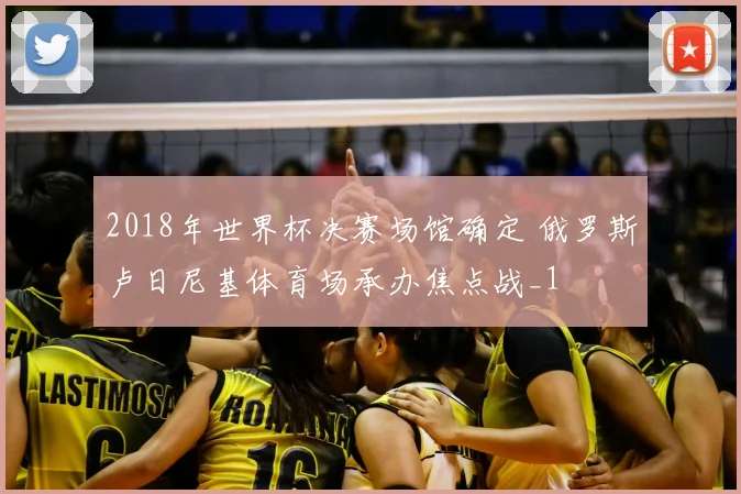 2018年世界杯决赛场馆确定 俄罗斯卢日尼基体育场承办焦点战_1